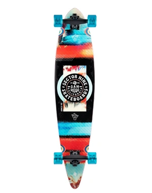 Longboard with wheels