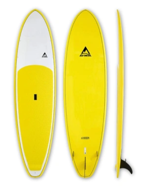 global surf industries yellow paddleboard